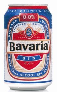 Bière bavaria sans alcool 33cl